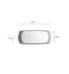 Immagine di Applique Top Light Andora Per Esterni Rettangolare Grigio IP66