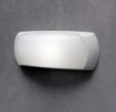 Immagine di Applique Bianca Per Esterno Top Light Andora In Resina Rettangolare IP66
