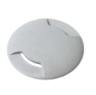 Immagine di Faretto Esterno Incasso Pavimento Luce Bilaterale Gx53 Grigio Capri Top Light