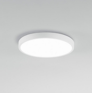 Immagine di Plafoniera Tonda Bianca Per Bagno Led 24w 4000k IP44 Domo Intec Light