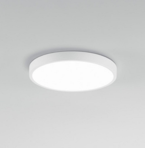 Immagine di Plafoniera Tonda Bianca Per Bagno Led 24w 4000k IP44 Domo Intec Light