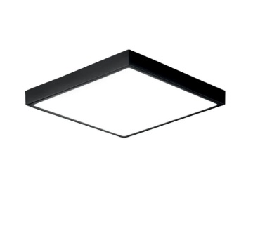 Immagine di Plafoniera Bagno IP44 Domo Nero Led 24w 4000k Intec Light