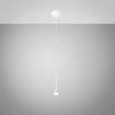 Immagine di Lampada A Goccia Pendente Bianco Per Isola Led 5w 3000k Ottica 24 Ursula Gea