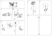 Immagine di Sospensione Led Goccia Oro Per Comodini 5w 3000k Ottica 24 Ursula Gea
