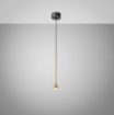Immagine di Sospensione Led Goccia Oro Per Comodini 5w 3000k Ursula Gea