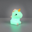 Immagine di Lampada Cameretta Unicorno Cambio Colore Luce Led RGBW Goldy Trio Lighting