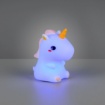 Immagine di Lampada Cameretta Unicorno Cambio Colore Luce Led RGBW Goldy Trio Lighting