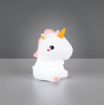 Immagine di Lampada Cameretta Unicorno Cambio Colore Luce Led RGBW Goldy Trio Lighting
