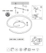 Immagine di Plafoniera Caffe Spirale Led 21w CCT 2700k-4000k Dimmerabile Calle Trio