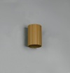 Immagine di Applique Cilindro Rigato Caffe Luce Biemissione Imaria Trio Lighting