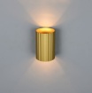 Immagine di Applique Oro Cilindro Rigato Luce Sopra e Sotto 1xG9 Imaria Trio