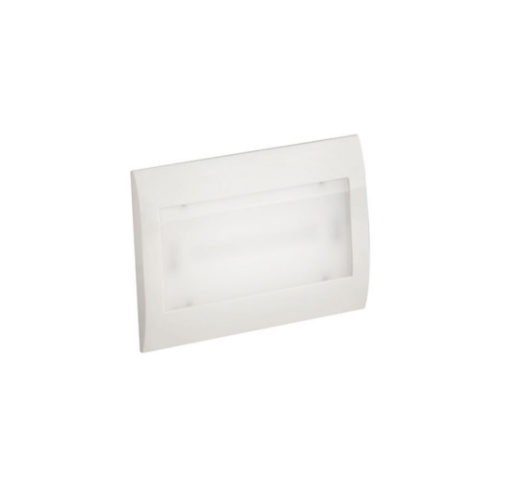 Immagine di Lampada Led di Emergenza Segnapasso Con Batteria Incasso Cassetta 503 Help Intec