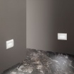 Immagine di Lampada Led di Emergenza Segnapasso Con Batteria Incasso Cassetta 503 Help Intec