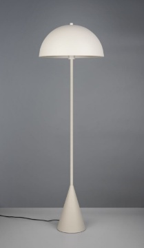 Immagine di Piantana Moderna Cupola Grigio Chiaro Alfie Trio Lighting