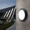 Immagine di Lampada Esterno Da Parete Soffitto In Resina IP66 Verona 27 cm Top Light