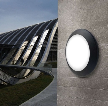 Immagine di Lampada Esterno Da Parete Soffitto In Resina IP66 Verona 27 cm Top Light
