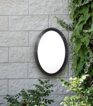 Immagine di Applique Ovale Per Esterni 33cm IP66  Milano Top Light