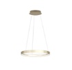 Immagine di Lampadario Anello Oro 58 cm Per Tavolo Led 42w Switch CCT Malika Top Light