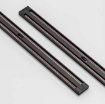 Immagine di Binario Elettrificato 48V Ultra Slim Nero 2mt Montaggio Superficie Gea Led