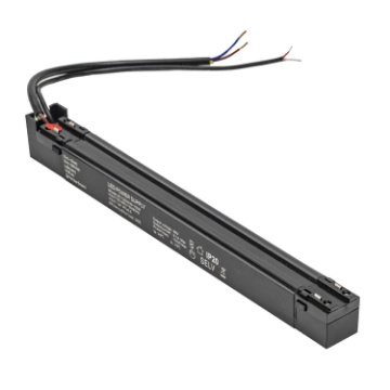 Immagine di Alimentatore A Incastro Magnetico Diretto 100W Per Binario Ultra Slim 48V Gea Led