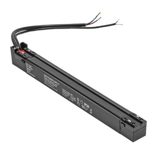 Immagine di Alimentatore A Incastro Magnetico Diretto 100W Per Binario Ultra Slim 48V Gea Led
