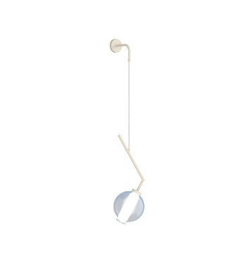 Immagine di Applique Da Comodino Sabbia Pendente Vetro Colorato Regolabile V Line Top Light
