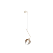 Immagine di Applique Da Comodino Sabbia Pendente Vetro Colorato Regolabile V Line Top Light