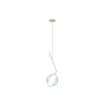 Immagine di Lampada A Sospensione Sabbia Con Pendente Vetro Colorato V Line Top Light