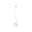 Immagine di Lampada A Sospensione Sabbia Con Pendente Vetro Colorato V Line Top Light