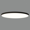 Immagine di Grande Plafoniera Rotonda Led 272w CCT Dali Push London Nero Ø150 cm ACB