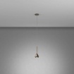 Immagine di Sospensione Penisola Pendente Cono Bronzo GU10 Aygo Top Light
