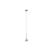 Immagine di Lampada A Sospensione Cono Alluminio Grigio GU10 Aygo Top Light