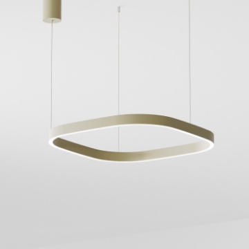 Immagine di Lampadario Moderno Led Criseide Verde Salvia Led 60W 3000k Dimmer Gea Luce