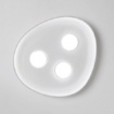 Immagine di Plafoniera In Ceramica Bianca Ovale Led Gx53 Reloaux Vivida
