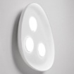 Immagine di Plafoniera In Ceramica Bianca Ovale Led Gx53 Reloaux Vivida