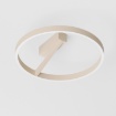 Immagine di Plafoniera Moderna Beige Led 60w 3000k Dimmerabile Criseide PG Gea Luce