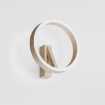 Immagine di Applique Design Beige Led Dimmerabile Criseide Gea Luce