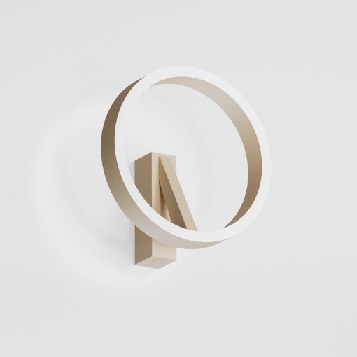 Immagine di Applique Design Beige Led Dimmerabile Criseide Gea Luce