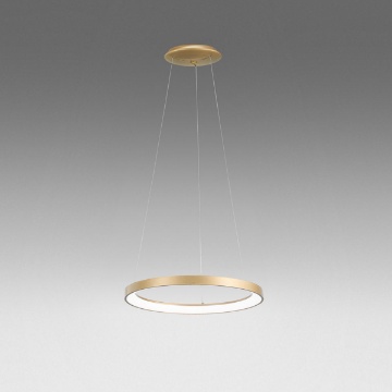 Immagine di Lampadario Led Anello 58cm Krizia Gea Luce Dimmerabile 3000k