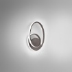 Immagine di Applique Design Curvo Led Dimmerabile 3000k Diva Gea Luce