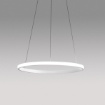 Immagine di Sospensione Moderna Anello Led 28w Dimmerabile Iole Ø60cm Gea Luce
