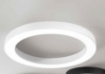 Immagine di Plafoniera Globus Ondaluce Anello 80 cm Led 60w 3000k-4000k