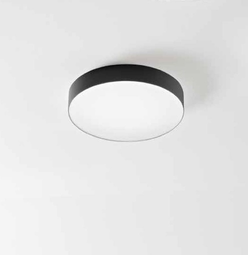 Immagine di Plafoniera Rotonda Boiler 40 cm 50w 3000k 4000k Dimmer Ondaluce