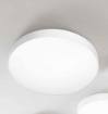 Immagine di Grande Plafoniera Rotonda 80cm Led CCT Dimmerabile 120w Boiler Ondaluce