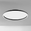 Immagine di Grande Plafoniera Tonda 80cm Con Retroilluminazione Led 3000k-4000k Aela Gea Luce