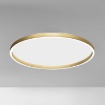 Immagine di Grande Plafoniera Tonda 80cm Con Retroilluminazione Led 3000k-4000k Aela Gea Luce