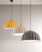Immagine di Lampadario Cupola Feltro Colorato Midi Fan Europe