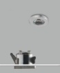 Immagine di Mini Faretto Incasso Nichel Rotondo 30mm Led 1w 4000k 3,5V Sirio Intec