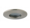 Immagine di Struttura Per Faretto Incasso Da Bagno Rotondo Nichel IP65 Viper Intec