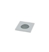 Immagine di Struttura Per Faretto Da Incasso Quadrato Bianco Da Bagno IP65 Viper Intec